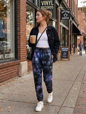 One Teaspoon Tie Dye Sweatpants XXS NWT Relaxed Joggers Streetwear